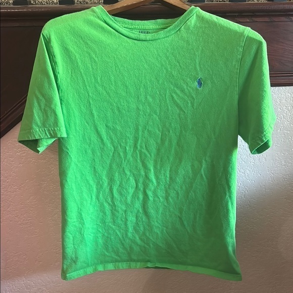 Polo Ralph Lauren Other - Polo by Ralph Lauren Vibrant Green Tee Mens 18-20 Years Old Fits Like Adult SML
